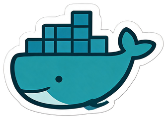 Docker Whale Sticker